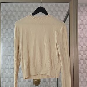 Chic Cream Women's Blouse